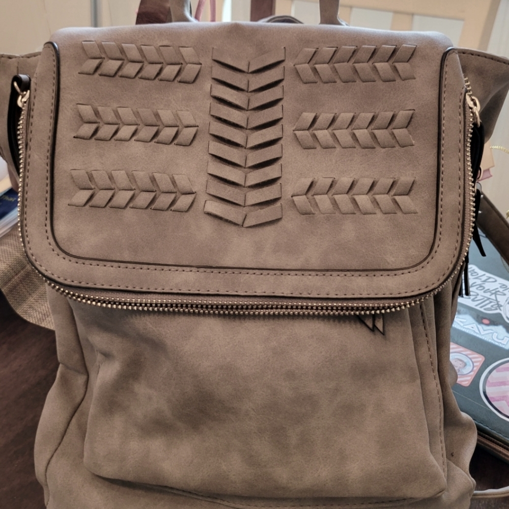 Brand New Violet Rose Gray Backpack*INACTIVE, IN STORAGE*